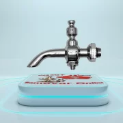 شیر سماور سیسمونی خمی 2 لیتری